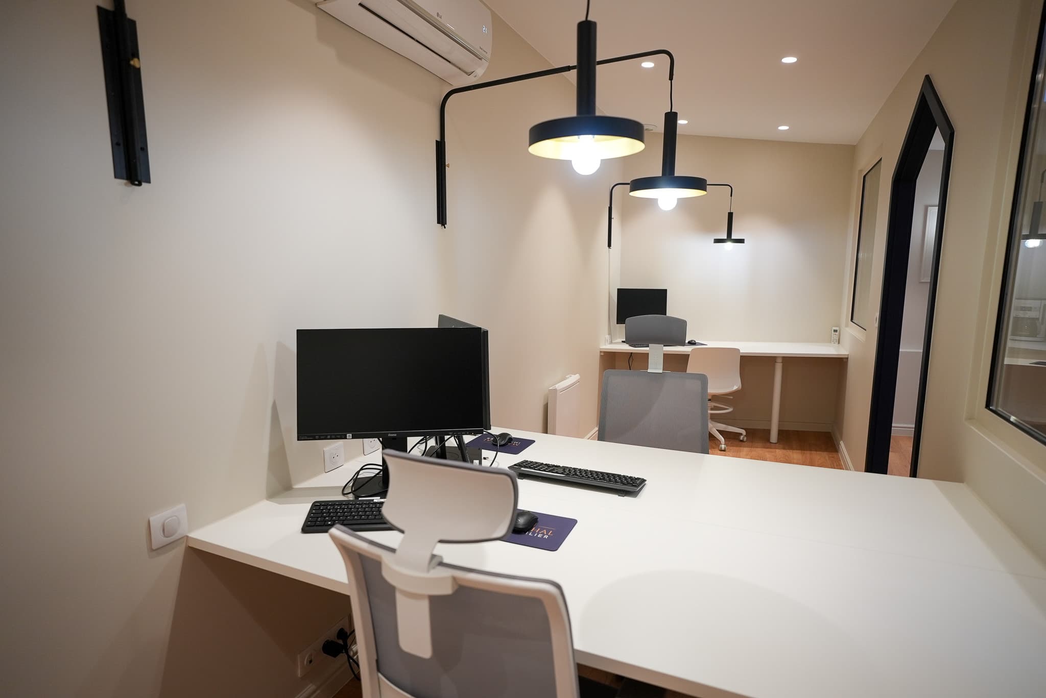 Intérieur centre d'affaires